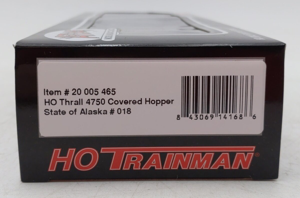 Atlas 20005465 HO State of Alaska AACX Thrall 4750 Covered Hopper #018