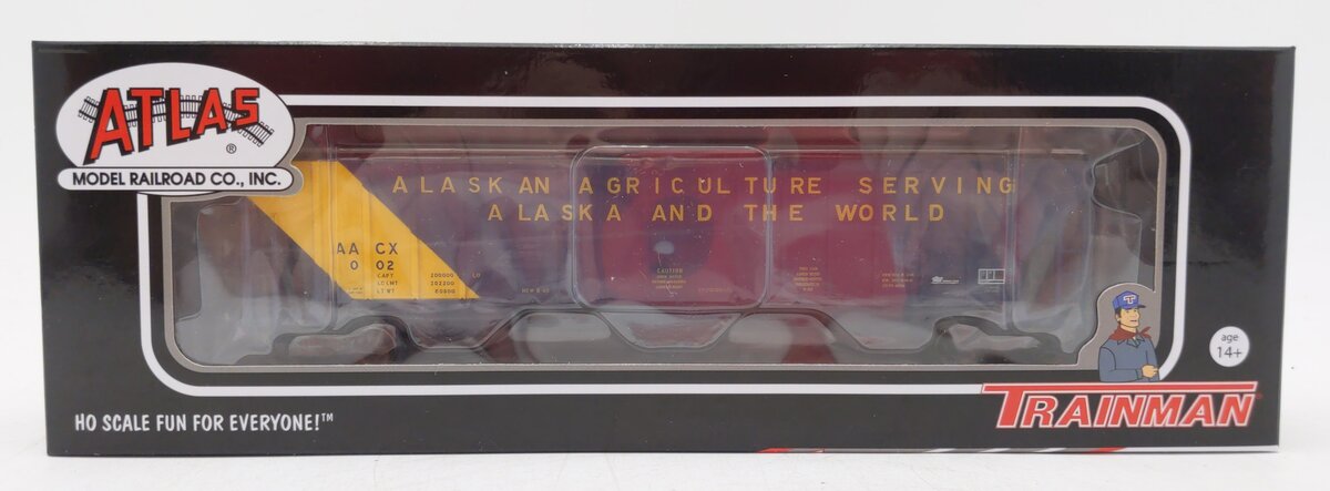 Atlas 20005463 HO State of Alaska AACX Thrall 4750 Covered Hopper #002