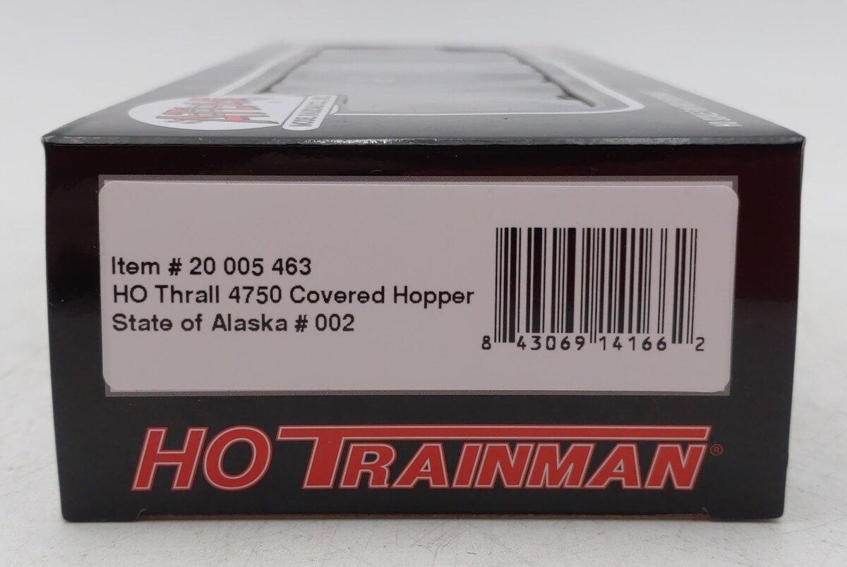 Atlas 20005463 HO State of Alaska AACX Thrall 4750 Covered Hopper #002