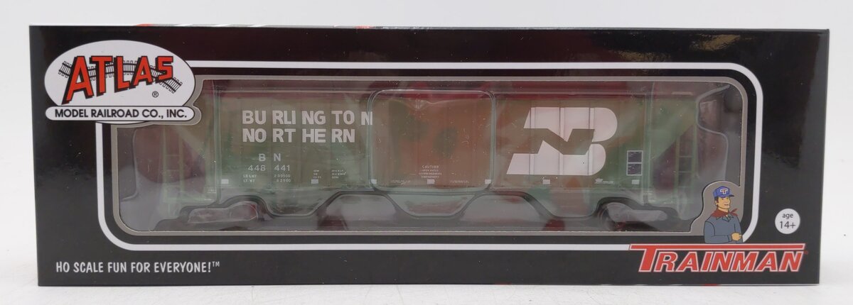 Atlas 20005457 HO Burlington Northern Thrall Covered Hopper #448441