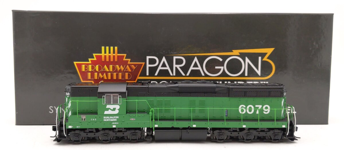 Broadway Limited 4946 HO Burlington Northern EMD SD-7 Diesel Engine #6079 w/DCC