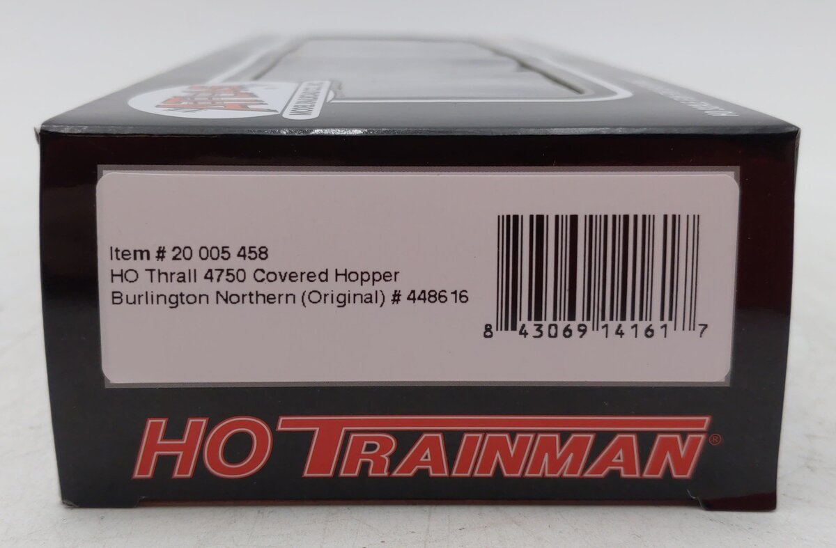 Atlas 20005458 HO Burlington Northern Thrall Covered Hopper #448616
