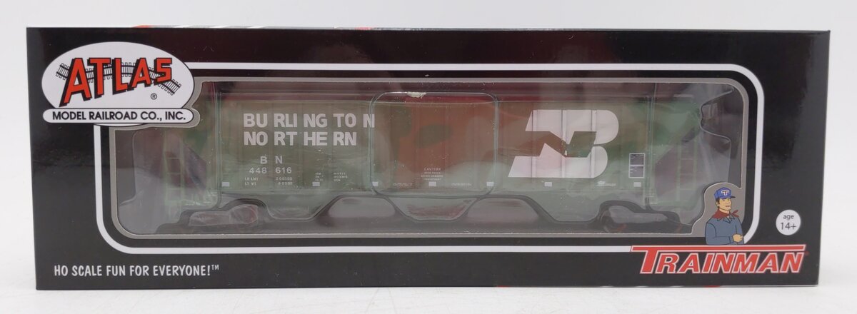Atlas 20005458 HO Burlington Northern Thrall Covered Hopper #448616