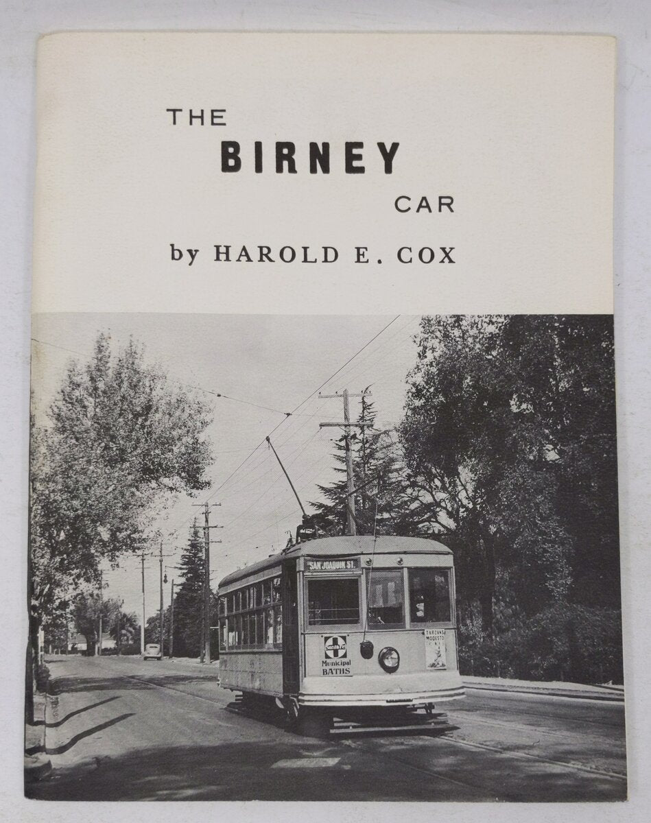The Birney Car Paperback Book By Harold E. Cox VG