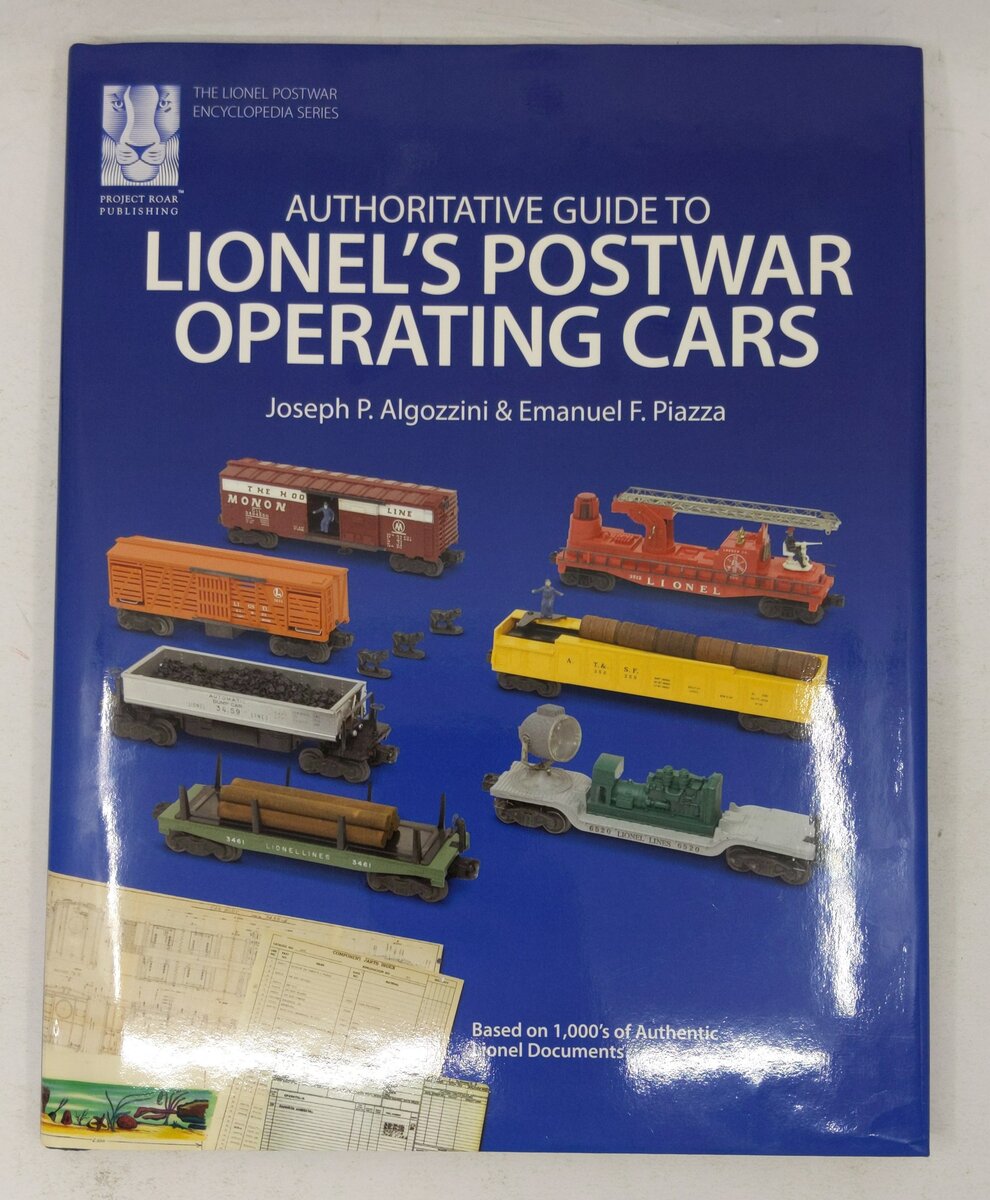 Authoritative Guide to Lionel's Postwar Operating Cars Hardcover Book EX
