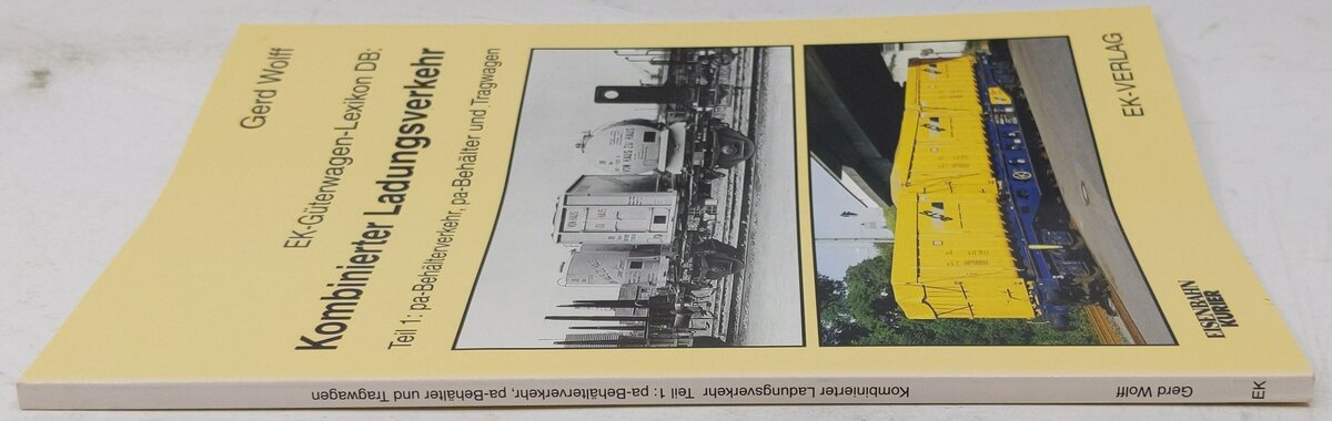 EK-Guterwagen-Lexikon DB Paperback Book By Gerd Wolff VG