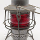 Adams & Westlake Vintage "Kero" Lehigh Valley Railroad Lantern w/Red Globe VG