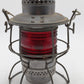 Adams & Westlake Vintage "Kero" Lehigh Valley Railroad Lantern w/Red Globe VG
