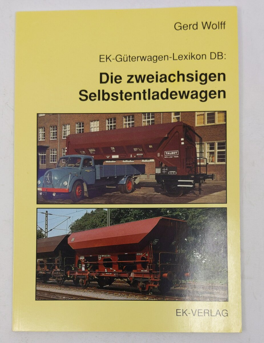 EK-Güterwagen-Lexikon DB Paperback Book By Gerd Wolff EX
