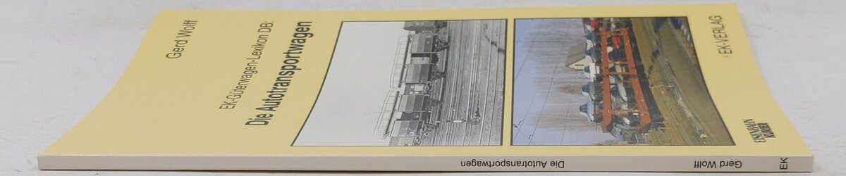 EK-Güterwagen-Lexikon DB Paperback Book By Gerd Wolff EX
