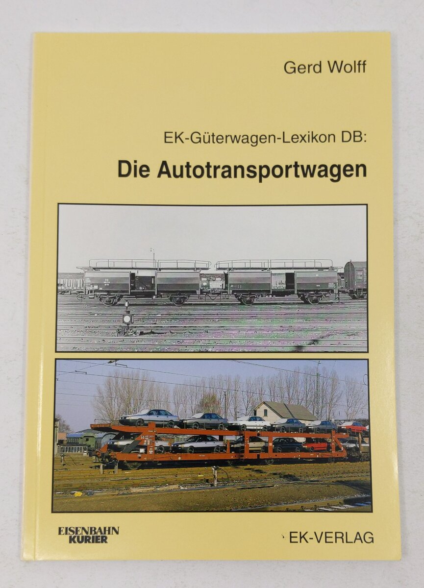 EK-Güterwagen-Lexikon DB Paperback Book By Gerd Wolff EX