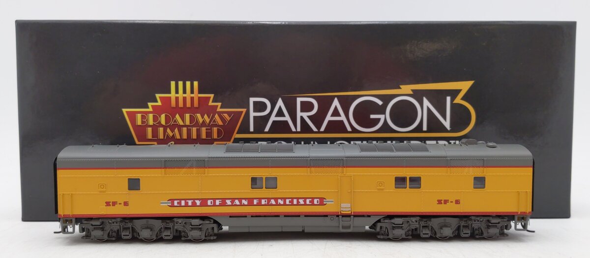 Broadway Limited HO UP/C&NW EMD E6 B-Unit Diesel Locomotive #SF-6 w/DCC & Sound
