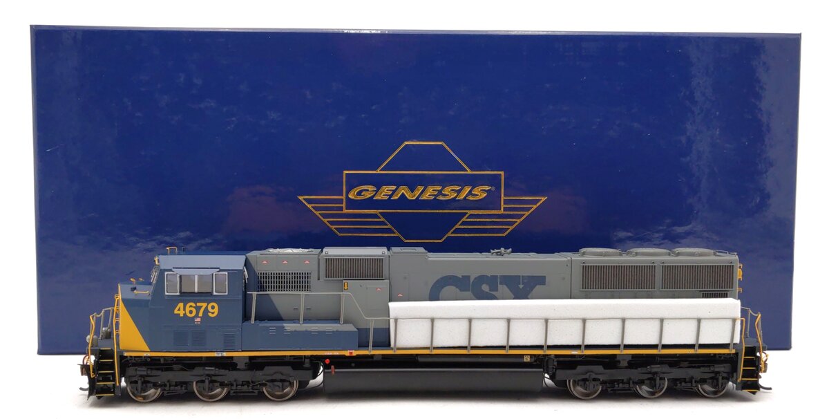 Athearn G69323 HO CSX SD70M Diesel Locomotive w/DCC & Sound #4679