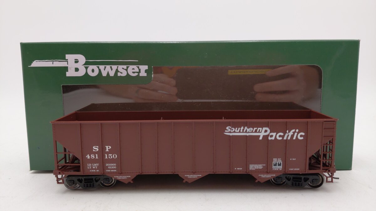 Bowser 41754 HO Southern Pacific 100 Ton Hopper Car #481150