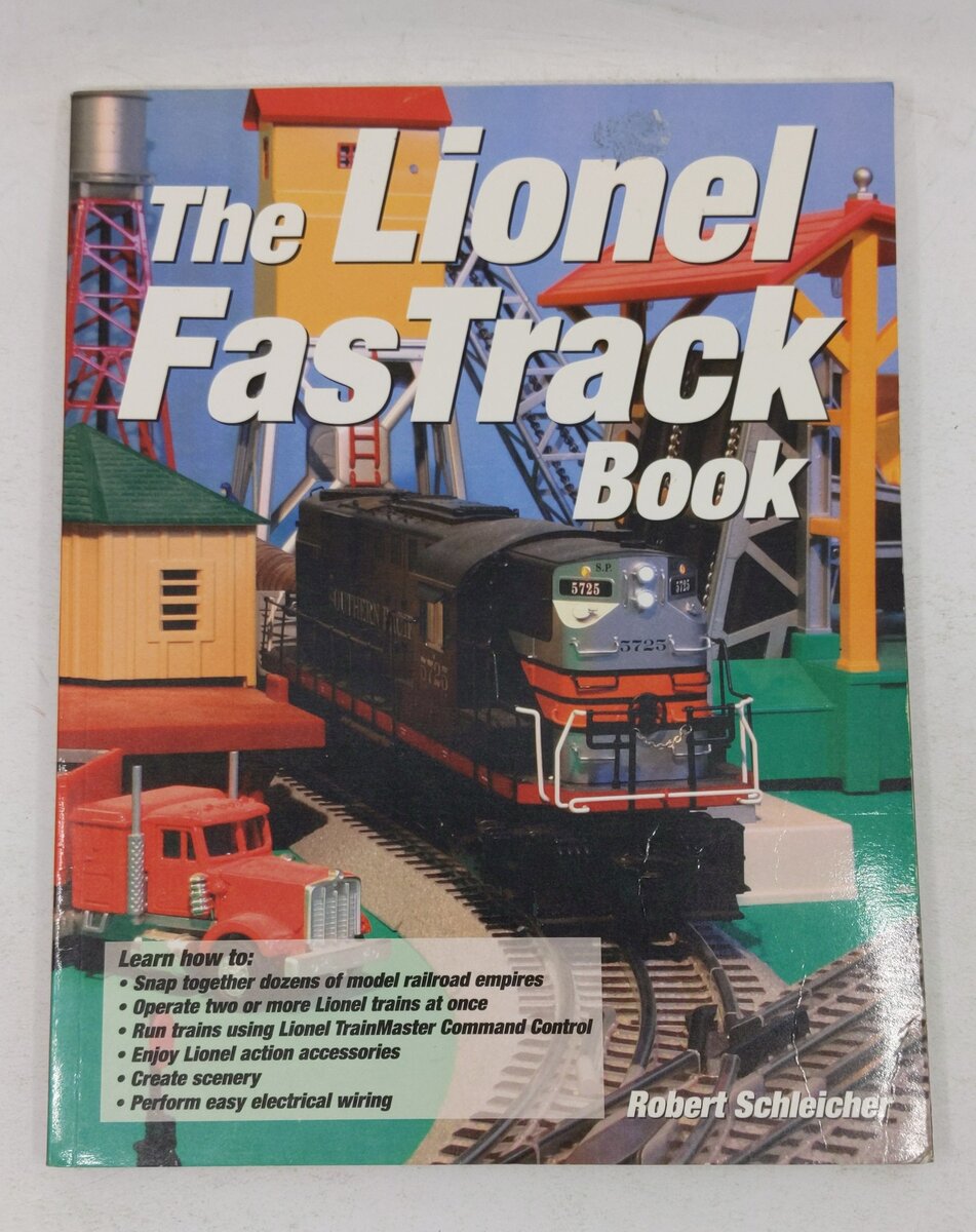 The Lionel FasTrack Book Paperback Book By Robert Schleicher VG