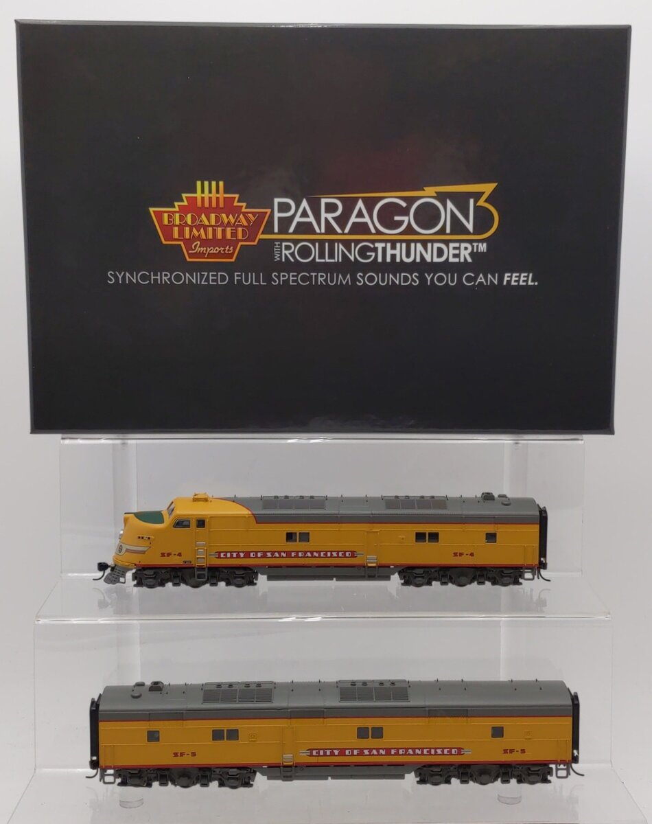 Broadway Limited 5404 HO UP/C&NW EMD E6 AB Set A-unit #SF-4/SF-5 w/DCC & Sound