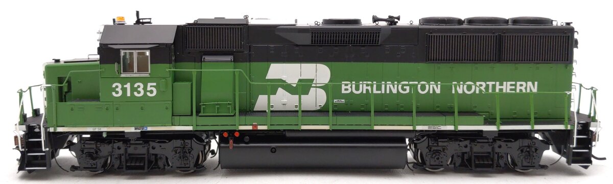 Athearn G65424 HO BN/White Face GP50 Diesel Locomotive w/DCC & Sound #3135
