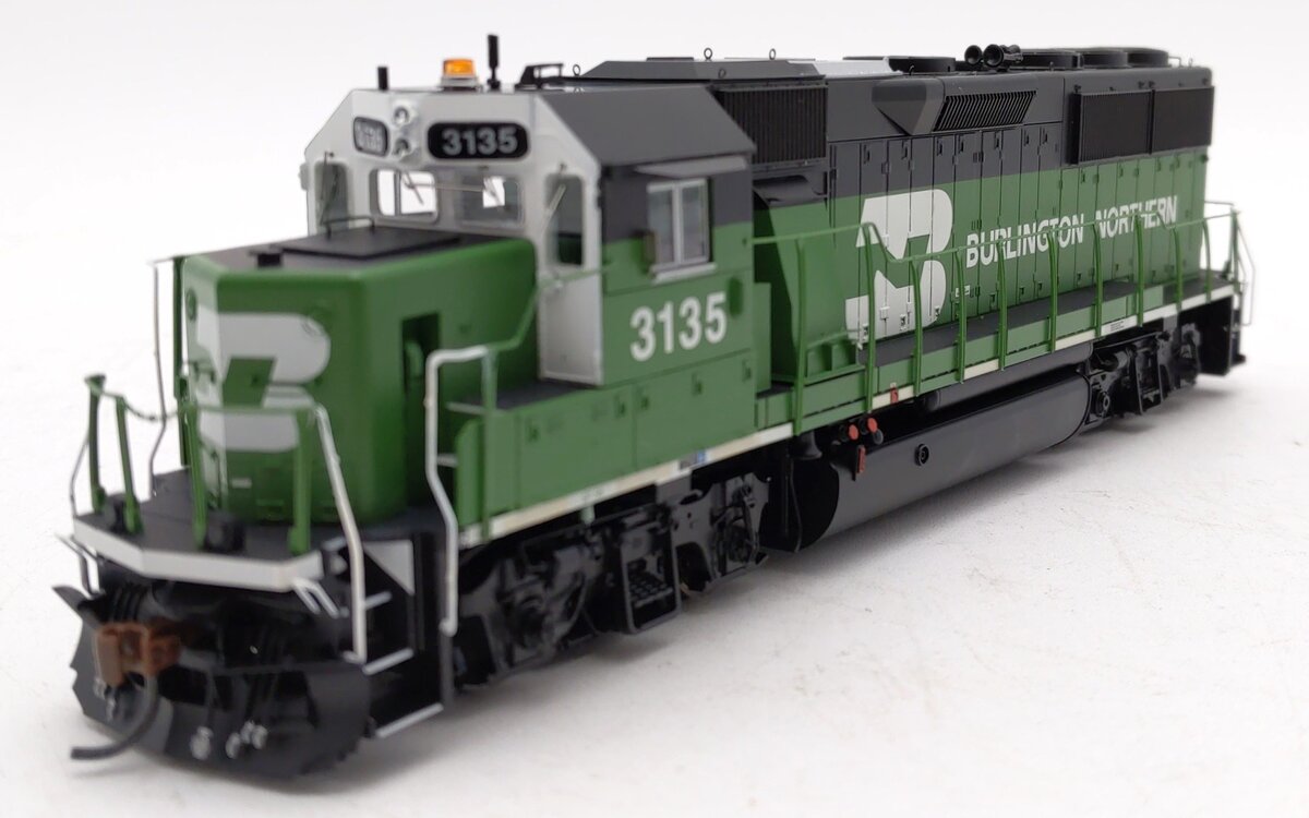 Athearn G65424 HO BN/White Face GP50 Diesel Locomotive w/DCC & Sound #3135