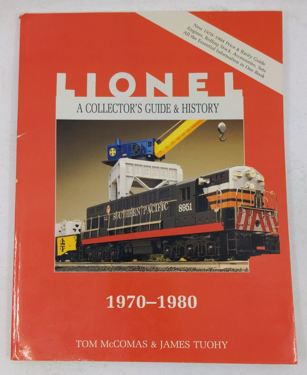 A Collector's Guide and History to Lionel Trains Paperback Book By Tom McComas VG