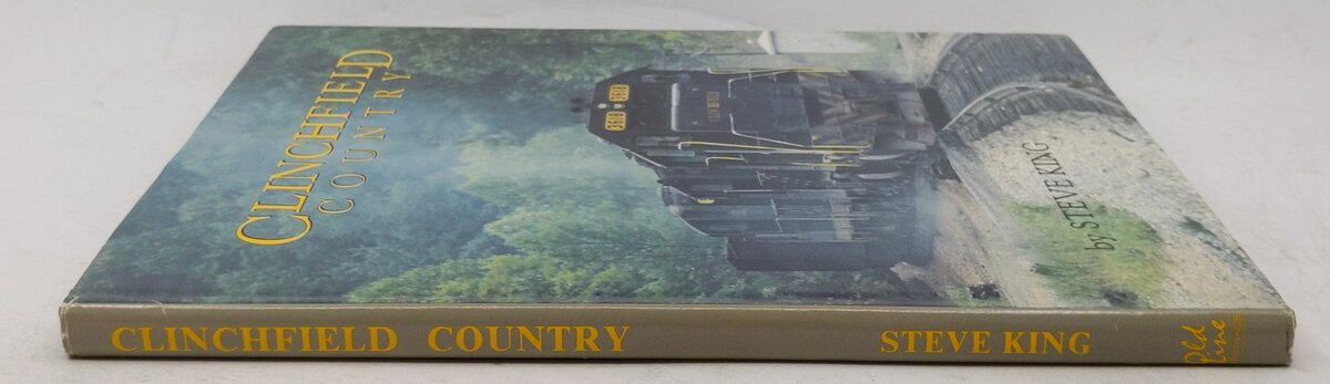 Clinchfield Country Hardcover  Book By Steve King VG
