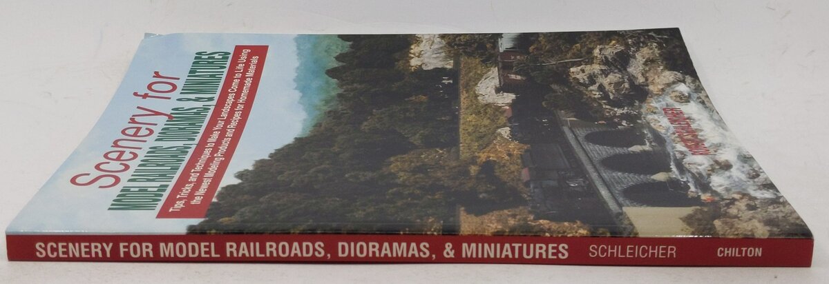 Scenery for Model Railroads, Dioramas, & Miniatures Paperback Robert Schleicher VG