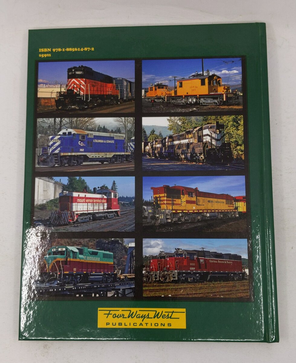 Shortlines of the Pacific Northwest Hardcover Book By Jim Shaw LN