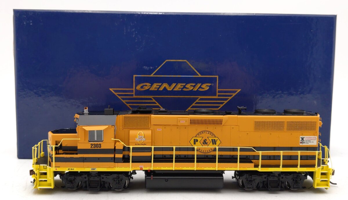 Athearn G40955 HO P&WR GP39-2 Phase I Diesel Locomotive w/DCC & Sound #2303