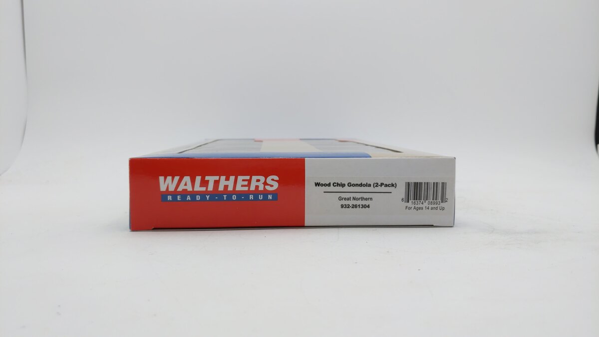 Walthers 932-261304 HO GN 61' Gunderson Wood Chip Gondola (Set of 2)
