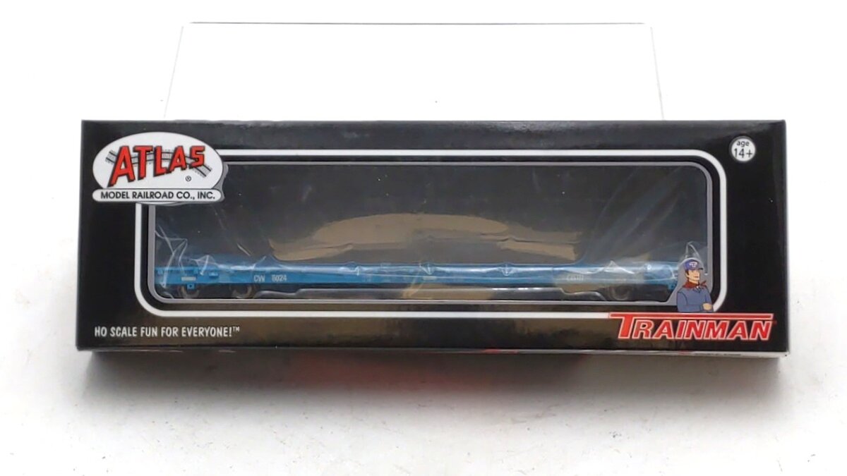Atlas 20000891 HO Scale Trainman Colorado & Wyoming Bulkhead Flat Car #6024 LN/Box