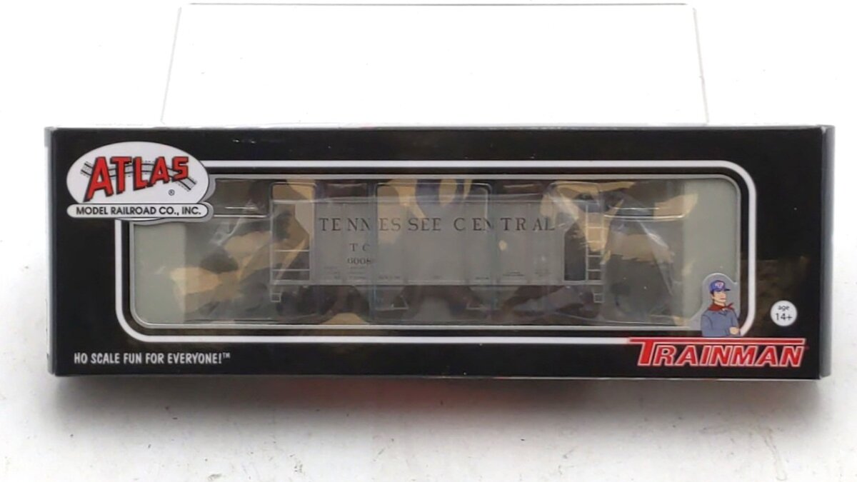 Atlas 11366 HO Scale Trainman Tennessee Central PS-2 Covered Hopper #6008