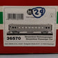 LGB 36570 ATSF Streamline Passenger Car - Metal Wheels #3138