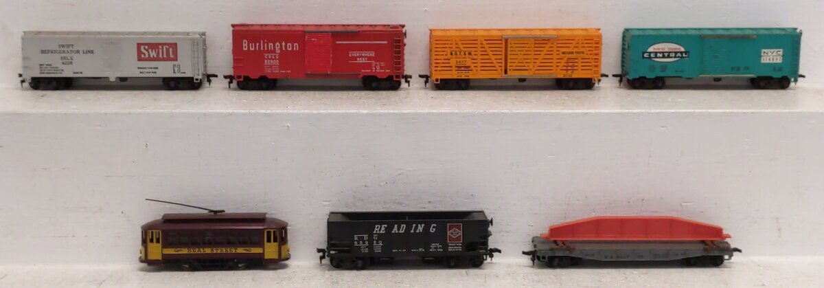 Varney HO Assorted Freight Cars [7] EX