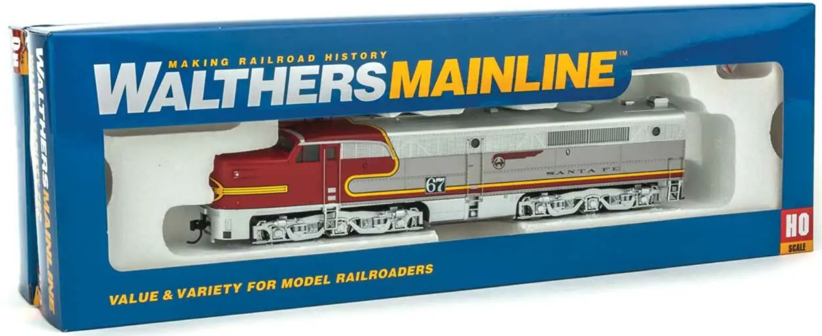 Walthers 910-20064 HO Santa Fe Alco PA-PB #67L/71A with DCC