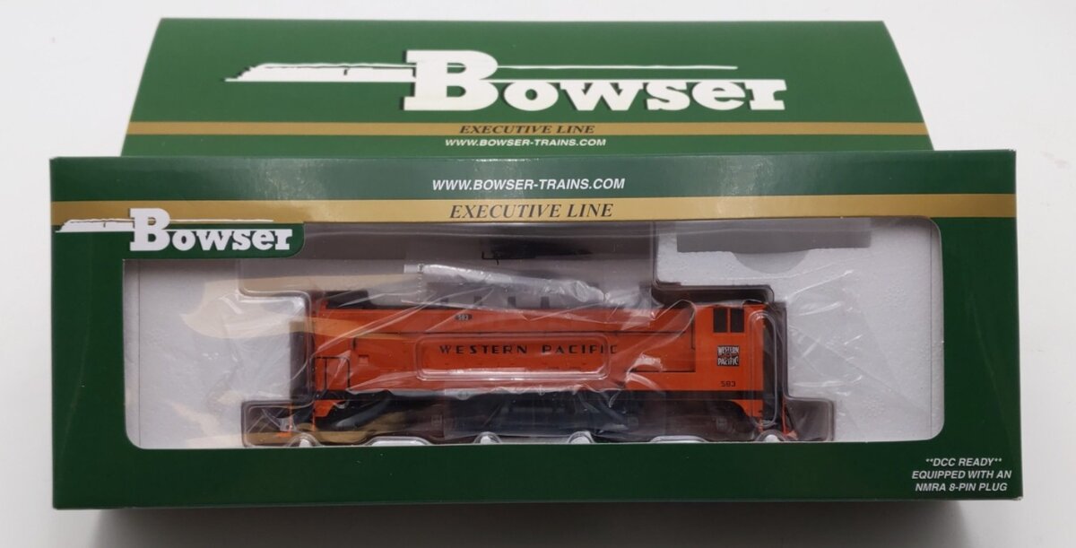 Bowser 23353 HO Western Pacific Baldwin VO-1000 Pumpkin Diesel Locomotive #583