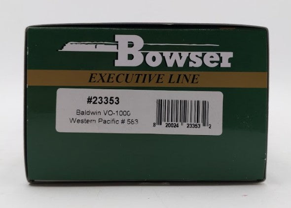 Bowser 23353 HO Western Pacific Baldwin VO-1000 Pumpkin Diesel Locomotive #583