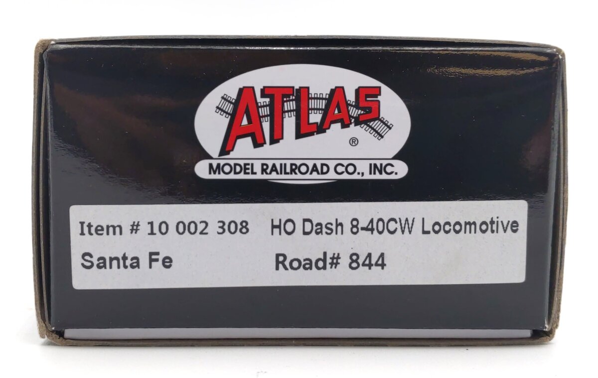 Atlas 10002308 HO Santa Fe DASH 8-40CW Diesel Loco with DCC & Sound #844
