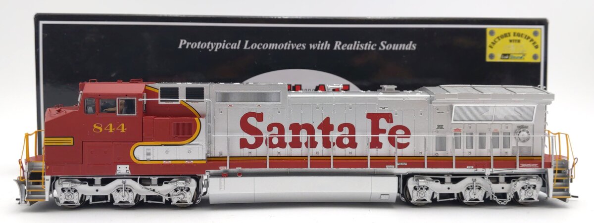 Atlas 10002308 HO Santa Fe DASH 8-40CW Diesel Loco with DCC & Sound #844