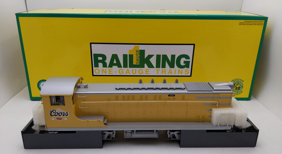 MTH 70-2064-1 G Scale Coors G Scale VO1000 Diesel Engine w/PS2