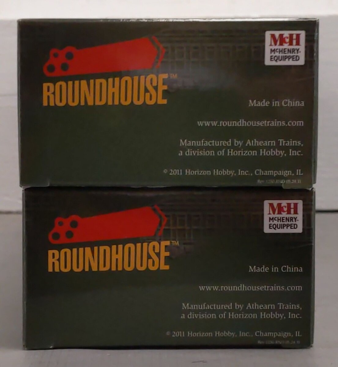 Roundhouse 86501/86561 HO Canadian Pacific Arch-Roof Passenger Cars [2] LN/Box