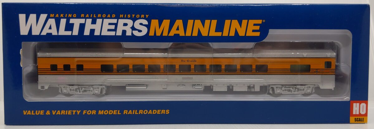 Walthers 910-30208 HO DRGW 85' Budd Small-Window Coach
