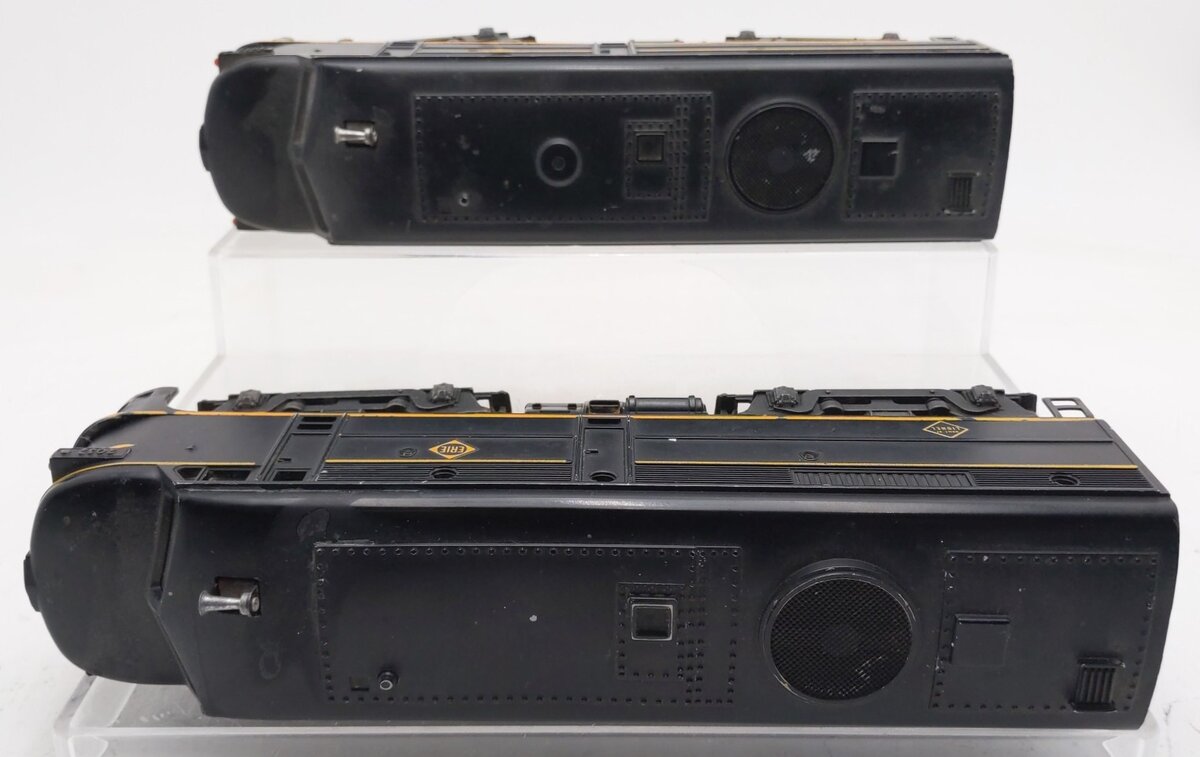 Lionel 2032 Vintage O Erie Alco AA Diesel Locomotive Set VG