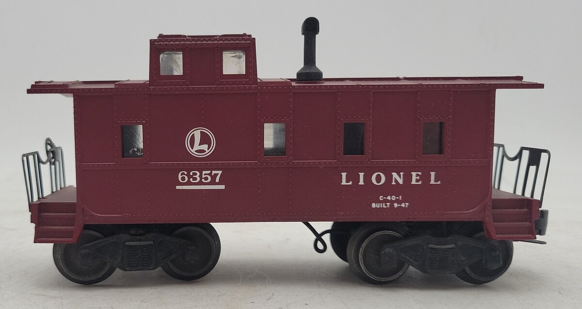 Lionel 6357 Vintage O Lionel Lines Circle L SP Style Lighted Caboose #6357 VG/Box