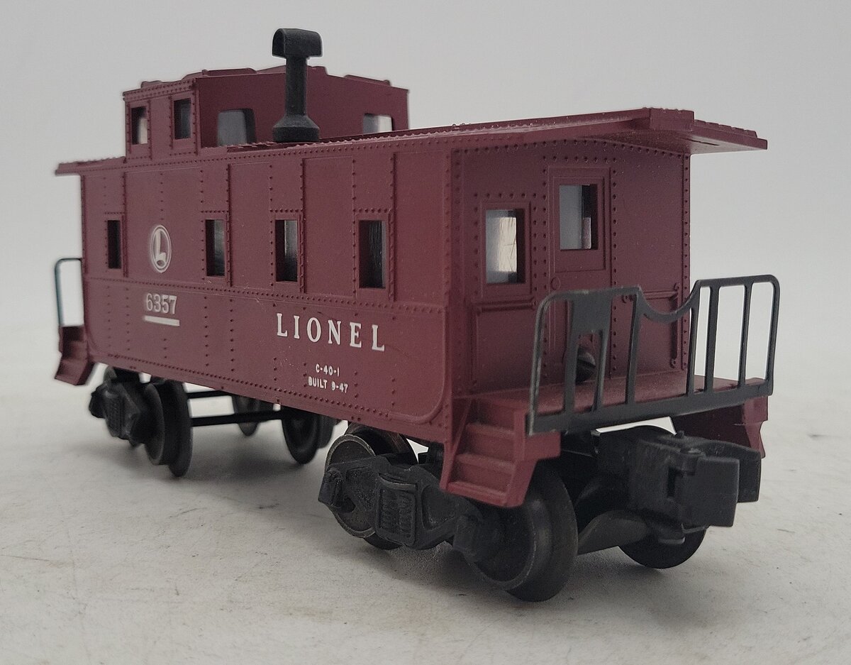 Lionel 6357 Vintage O Lionel Lines Circle L SP Style Lighted Caboose #6357 VG/Box
