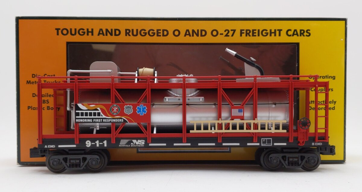 MTH 30-79541 O Norfolk Southern (First Responders) Fire Car #911
