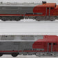 Marx 1095 Vintage O Santa Fe AA Diesel Locomotives VG