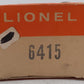 Lionel 6415 Vintage O Sunoco Triple Dome Tank Car VG/Box