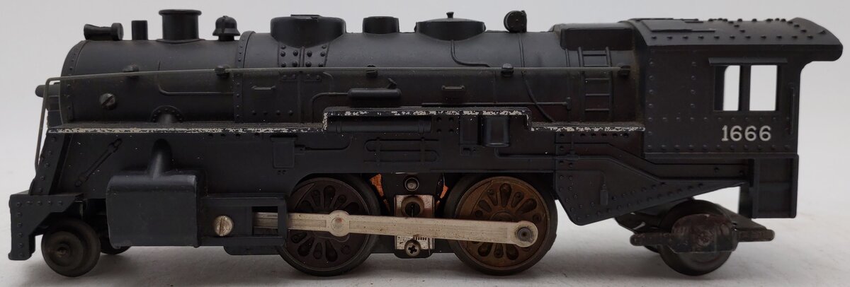 Marx 1666 Vintage O 2-4-2 Steam Locomotive VG
