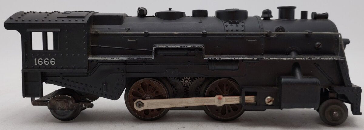 Marx 1666 Vintage O 2-4-2 Steam Locomotive VG