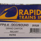 Rapido Trains 20528 HO Grand Canyon Railway MLW FPA4 #6793 w/DCC & Sound
