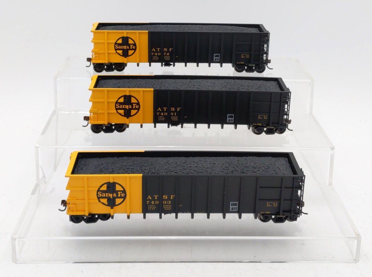 Athearn 97589 HO SF Thrall High Side Gondola #3 - RTR (Set of 3)